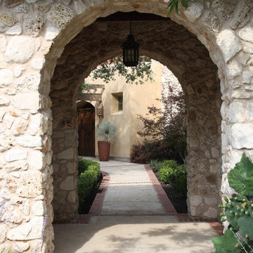 exterior entry vestibule