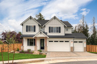 Example of a trendy exterior home design in Seattle