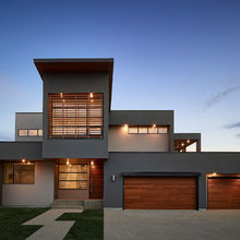 exterior modern home