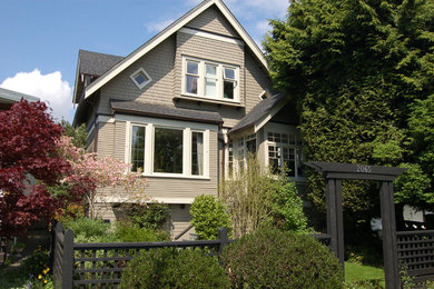 Traditional exterior home idea in Vancouver