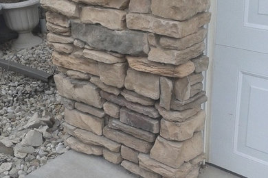 Exterior Ledge Stone repair