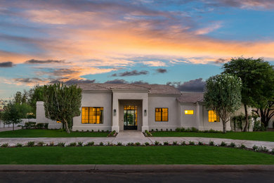 This is an example of a house exterior in Phoenix.