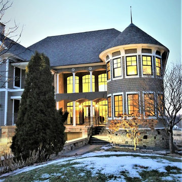 Exterior of Home at Dusk