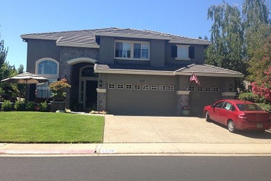 Example of a trendy exterior home design in Sacramento