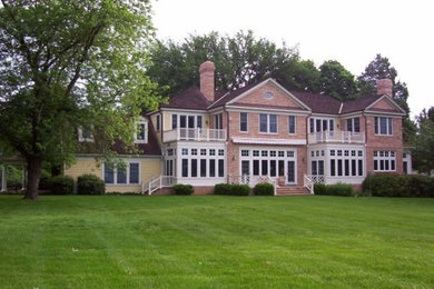 Example of a classic exterior home design in Baltimore