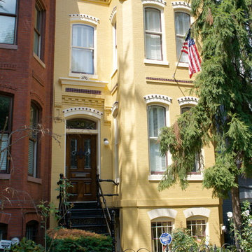 Exterior palette for historic row house  c1880 on Capitol Hill
