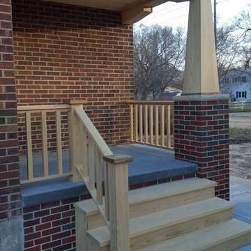 Exterior Porch Completed