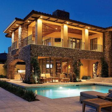 Exterior | Red Rock | 03108 by Pinnacle Architectural Studio