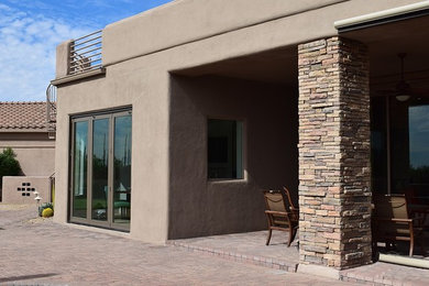 Inspiration for an exterior home remodel in Phoenix