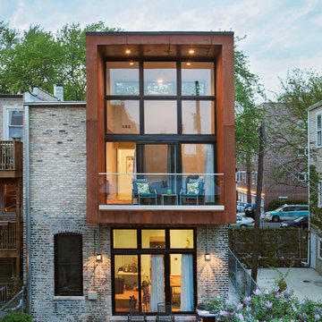 Exterior Renovation + Modern Addition