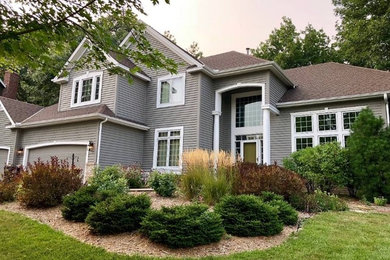 Exterior Repaint of beautiful home in Apple Valley, MN