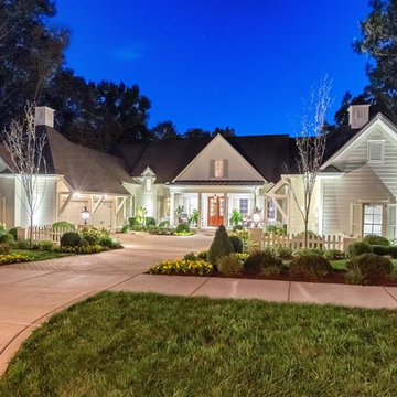 Exterior Twilight - Southern Living Magazine - Featured Builder Showhome