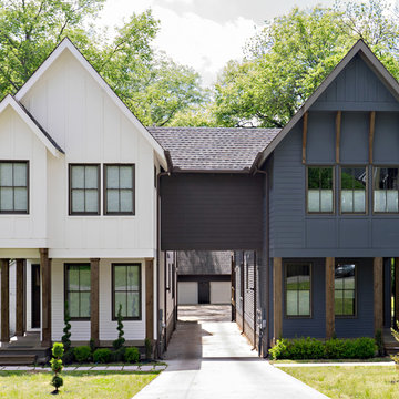 Exterior - Urban Infill  (home on the left)