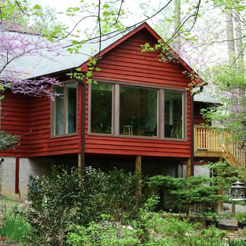 Exterior View of New Sunroom Addition