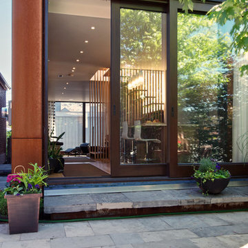 Exterior - View through house