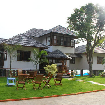 Exterior View with Lawn seating