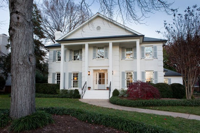 Example of a classic exterior home design in Charlotte