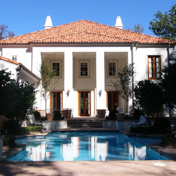 exterior with swimming pool