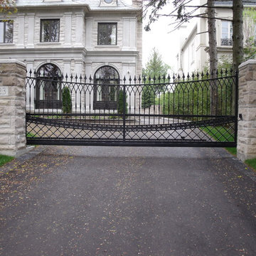 Exterior Wrought Iron Raiings - Fence, Gates, Balcony