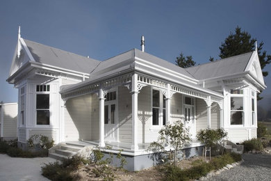 Traditional exterior home idea in Wellington