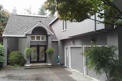 This is an example of a traditional house exterior in Portland.