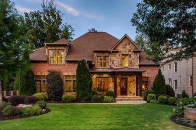 This is an example of a house exterior in Atlanta.
