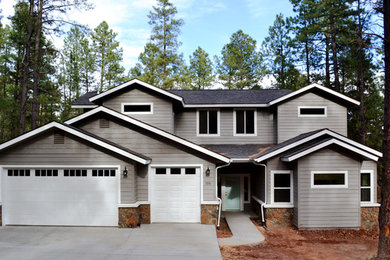 Craftsman exterior home idea in Phoenix