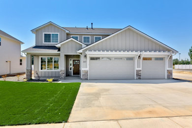 Example of a trendy exterior home design in Boise