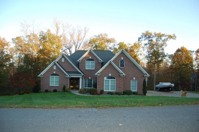This is an example of a classic house exterior in Charlotte.