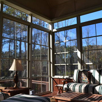 Eze-Breeze Porch with Transom Windows