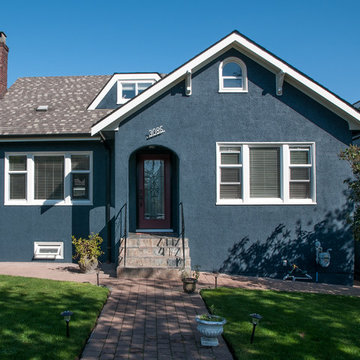 Fantastic Navy Blue Heritage Home