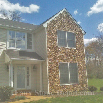 Faux Stone Siding