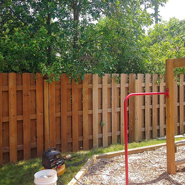Fence Staining and Pressure Washing