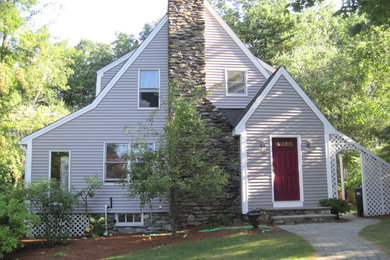 Arts and crafts exterior home photo in Boston