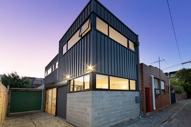 Photo of a modern house exterior in Melbourne.