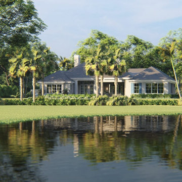 Florida Riverside Custom Home