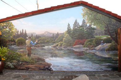 Fly Fishing Wall Mural