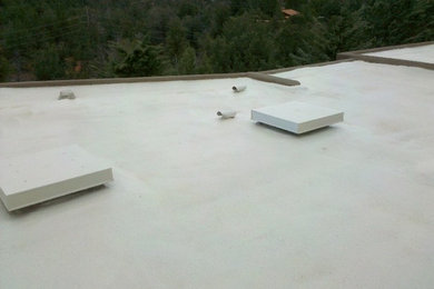 Foam Roofing Project in Sedona Arizona