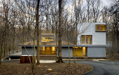 Houzz Tour: Modern Tower in a Virginia Forest