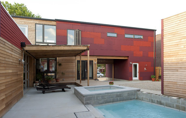 Contemporary Exterior by UIC Homes