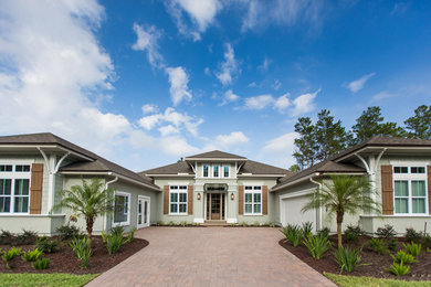 Beach style exterior home photo in Jacksonville
