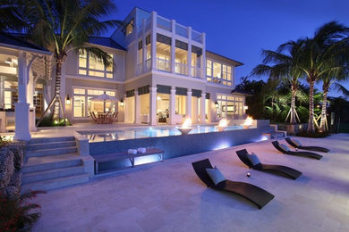 Inspiration for an exterior home remodel in Miami
