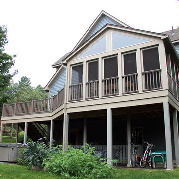 Four-Season Dining Room and Porch Addition