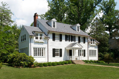 Design ideas for a classic house exterior in DC Metro.