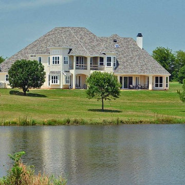French Chateauesque Lake Home