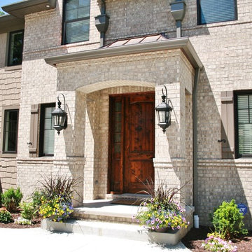 French Country, Custom Front Door, Peoria Heights, Illinois