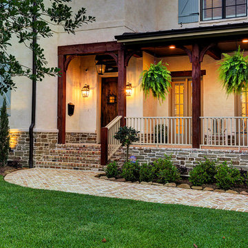 French Country in Garden Oaks - Exterior Plants