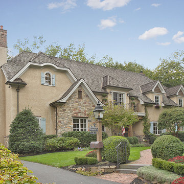 French Tudor-Style Home