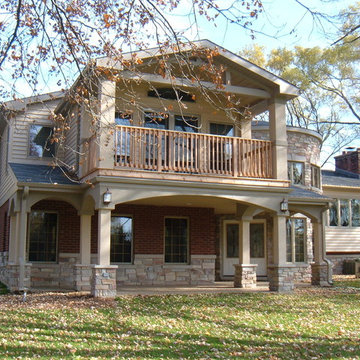 Front Elevation - 2 Story Addition (After)