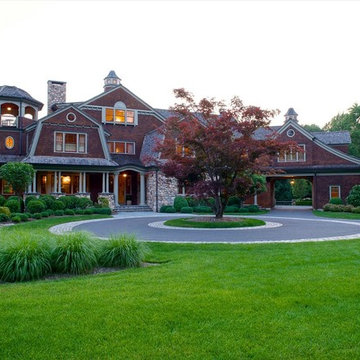 Front Elevation - Home with Turret